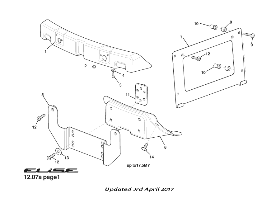 Lotus Elise Miniature Plate Plinth - Image 5
